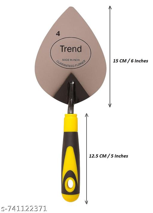 Heavy Duty Garden Trowels | Rust Resistant Steel Hand Shovels with Ergonomic Handle | Digging Planting Tools for Home Balcony Terrace Garden - WYNAMIX store