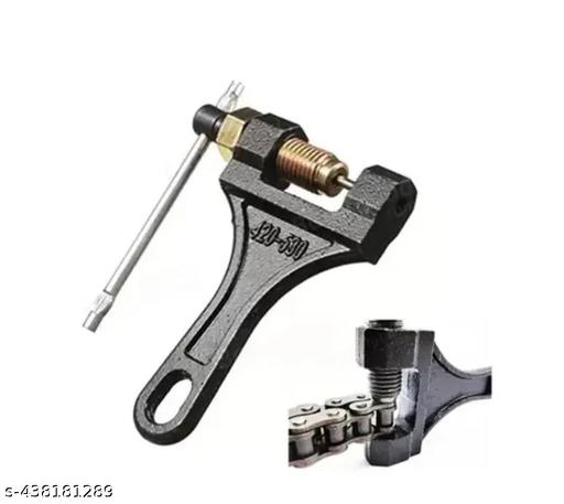 Chain Breaker Link Removal Splitter Motor Chain Cutter Riveting Tool 420-530 Motorcycle Tool for Cycle Bike ATV Chains - WYNAMIX store