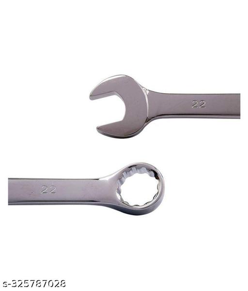 Socket Wrench Combination Spanner Wrench Set 6mm To 22 mm 12-Piece, Chrome Vanadium Steel, with Rolling Pouch - WYNAMIX store