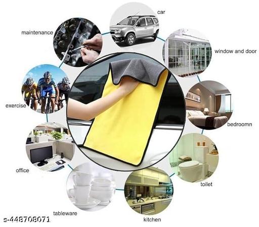 Premium Microfiber cleaning cloth,  Heavy car washing Towel Cleaning kapda Wet and Dry Microfiber Cleaning Cloth - WYNAMIX store