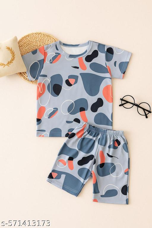 Mondal creation baby boy or baby girl unisex top and bottom sets  - WYNAMIX store