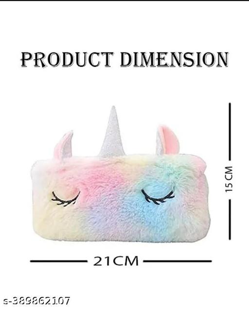  ﻿Unicorn Big Super Saver Combo 9 In 1 Items Gift Set - Unicorn Diary, Clear Folder Pouch, Gel Pen - Pencil, 4 Pc Eraser Set, Keychain, Badge, Fur Pouch & Stickers and 30 Liter Waterproof backpack bag School/College/Office & Travels Use 30 Liter Waterproof backpack bag School/College/Office & Travels Use and waterbottle - WYNAMIX store