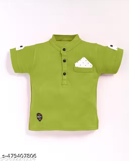 baby boy dress green white printed 1 - WYNAMIX store