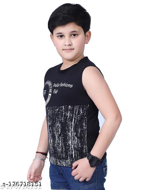 Boys Printed Pure Cotton T Shirt  (Multicolor, Pack of 3) - WYNAMIX store