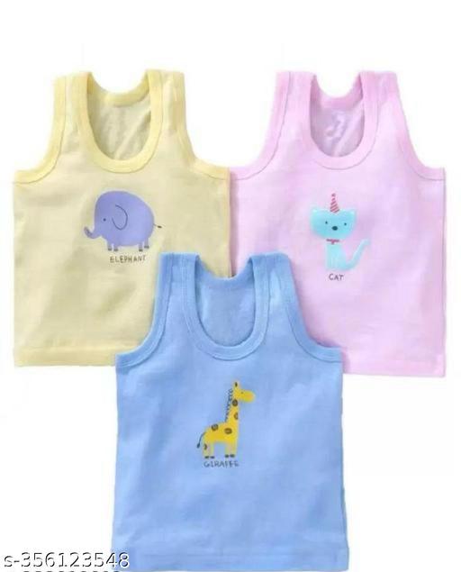 Kids Printed Cotton Vest - WYNAMIX store