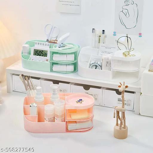 Multipurpose Makeup Organizer, Cosmetic Storage Box with Drawers - WYNAMIX store