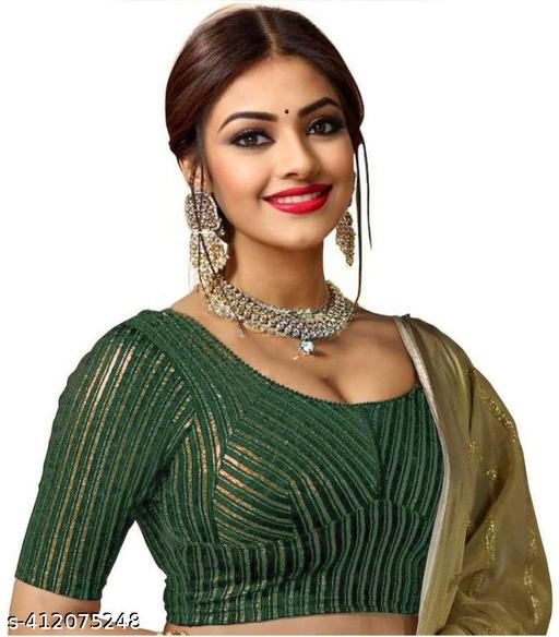 New Trending Latest Readymade collection Party Wear & Daily wear Readymade Stretchable Stitched Designer Blouse for sarees and lehenga - WYNAMIX store