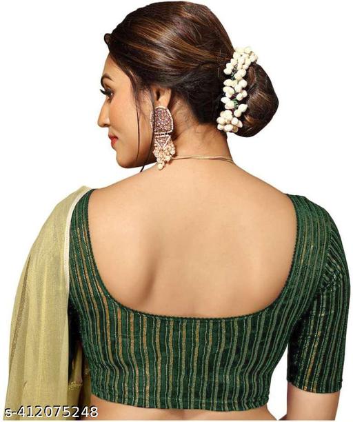 New Trending Latest Readymade collection Party Wear & Daily wear Readymade Stretchable Stitched Designer Blouse for sarees and lehenga - WYNAMIX store