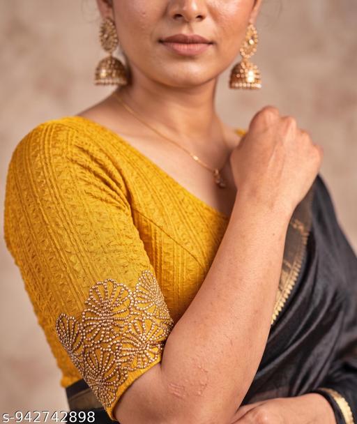 New Stylish Embroidery Work Readymade Blouse For Women & Girl's - WYNAMIX store