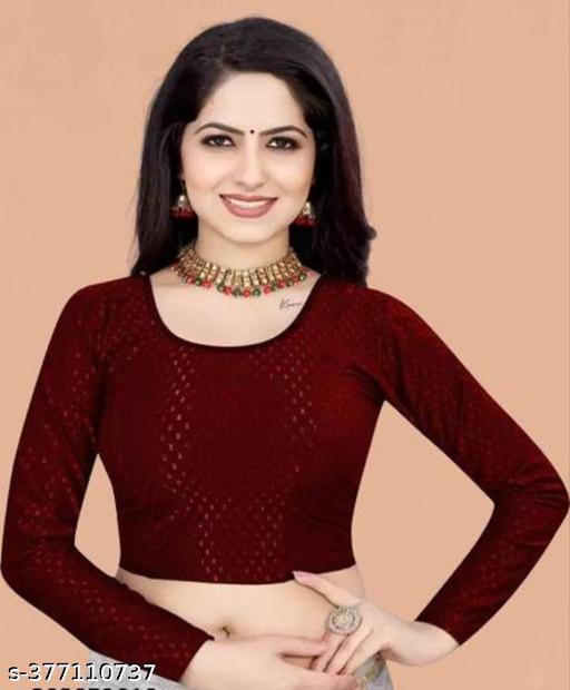  Designer Stretchable Latest Blouse For Women ,fashion blouse , woman's blouse, designs, blouse patterns, blouse styles, trendy blouses, casual blouses, formal blouses, blouse sleeves - WYNAMIX store