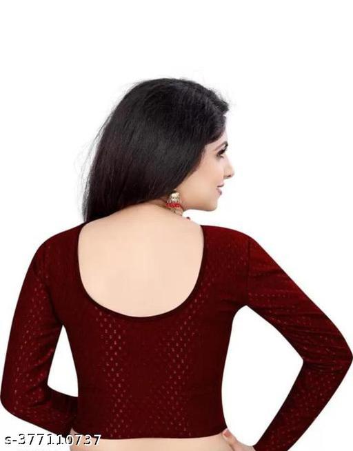  Designer Stretchable Latest Blouse For Women ,fashion blouse , woman's blouse, designs, blouse patterns, blouse styles, trendy blouses, casual blouses, formal blouses, blouse sleeves - WYNAMIX store