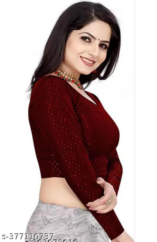  Designer Stretchable Latest Blouse For Women ,fashion blouse , woman's blouse, designs, blouse patterns, blouse styles, trendy blouses, casual blouses, formal blouses, blouse sleeves - WYNAMIX store