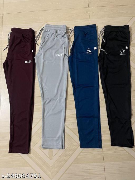 Pajama kids Pack of 4 Kids daily wear new stylish unique very comfortable solid trackpants| pajama| lower boys and girly Boys girls combo 4 - WYNAMIX store