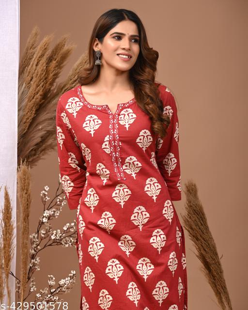 Maroon Blossom Trend Kurti - WYNAMIX store