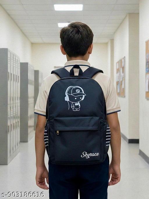 Dhamaka Offer Combo Pack of 2 Waterproof Casual Backpack Black Bag for Office Tuition School Class 5 6 7 8 9 10 For Teenagers - WYNAMIX store