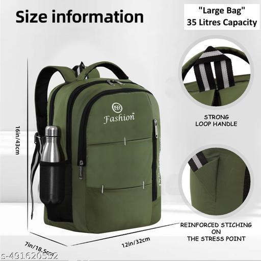 35L Casual Waterproof Laptop Bag/Backpack for Men Women Boys Girls/Office School College Teens & Students - WYNAMIX store
