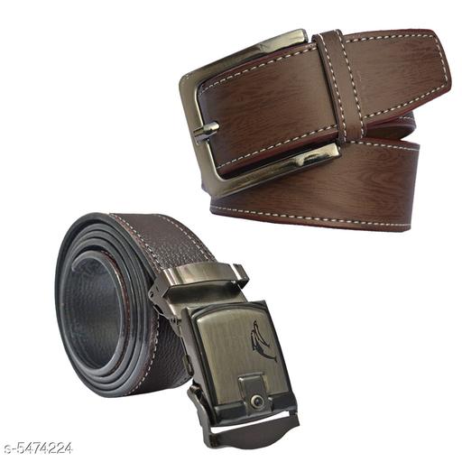 Stylish Men's Brown Belt - WYNAMIX store