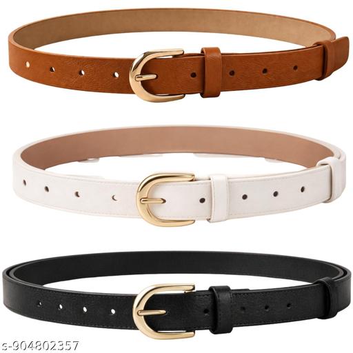Trending Latest Women Belt Pack of 3 - WYNAMIX store
