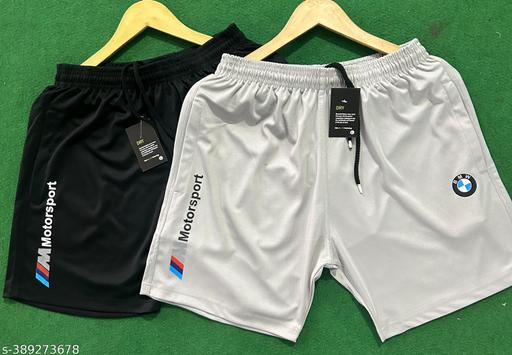 Men black& grey casual running sportwear short formen pack of 2 - WYNAMIX store