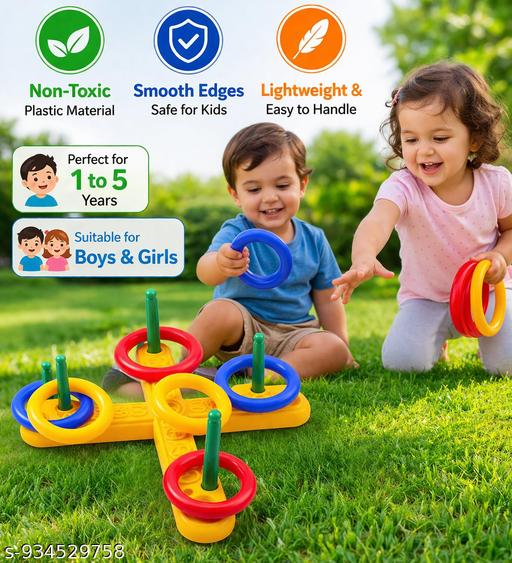 Best Rated Ring Toss Toy on Meesho - Premium Quality Material and Long Lasting Durability for Children - WYNAMIX store