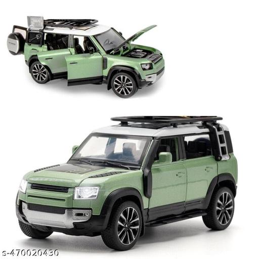 Range Rover Defender 1:32 Scale Model Car Exclusive Alloy Metal Pull Back Die-cast Car Metal Pullback Toy car with Openable Doors & Light Music Best Gifts Toys Kids. ( Color As Per Availability ) - WYNAMIX store