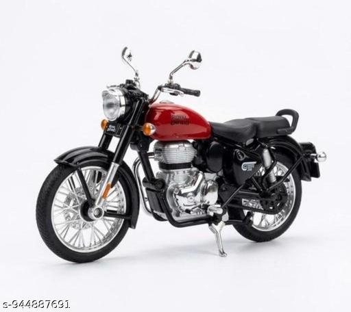 Royal Scale Model 350 Motorcycle Toy - Pull Back Action, Freewheel... - WYNAMIX store
