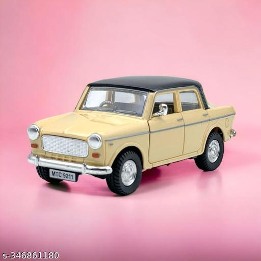 Premier Padmini Car For Kids, Pull Back Action, Door Openable, Durable Quality (Random Color, Pack of: 1) - WYNAMIX store