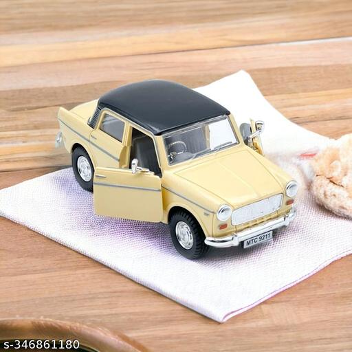 Premier Padmini Car For Kids, Pull Back Action, Door Openable, Durable Quality (Random Color, Pack of: 1) - WYNAMIX store
