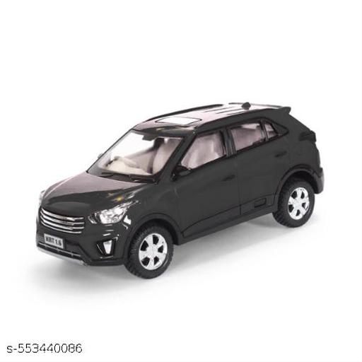 Kreta Black Car with Pull Back Action Toy for Kids - WYNAMIX store