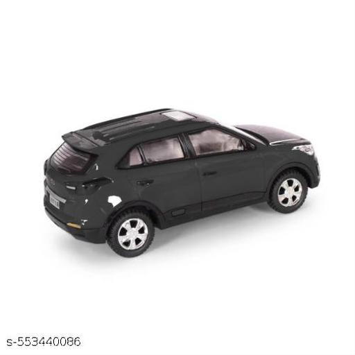 Kreta Black Car with Pull Back Action Toy for Kids - WYNAMIX store