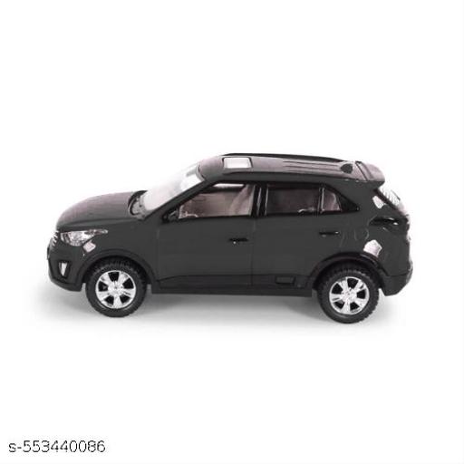 Kreta Black Car with Pull Back Action Toy for Kids - WYNAMIX store