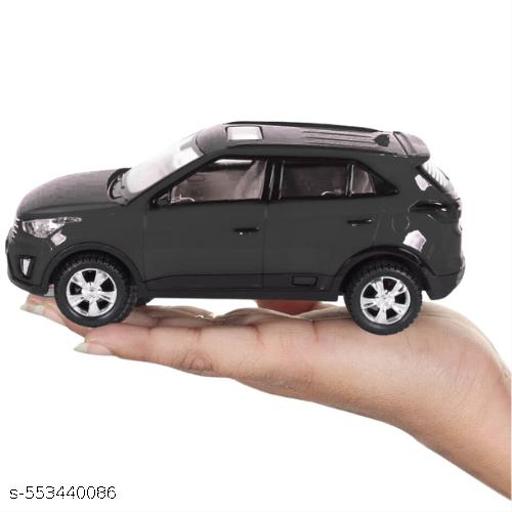 Kreta Black Car with Pull Back Action Toy for Kids - WYNAMIX store