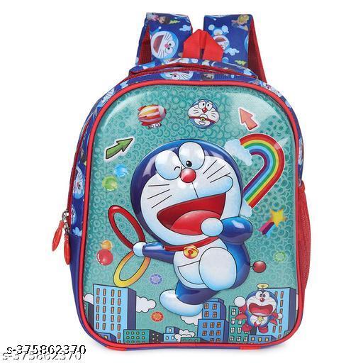 Trendy 13 Inches School Bag for Boys and Girls | Ideal Small Kids Bag UKG Nursery 1st Class Cartoon Printed Waterproof Backpack Bag (3+ years) - WYNAMIX store