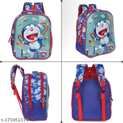 Trendy 13 Inches School Bag for Boys and Girls | Ideal Small Kids Bag UKG Nursery 1st Class Cartoon Printed Waterproof Backpack Bag (3+ years) - WYNAMIX store