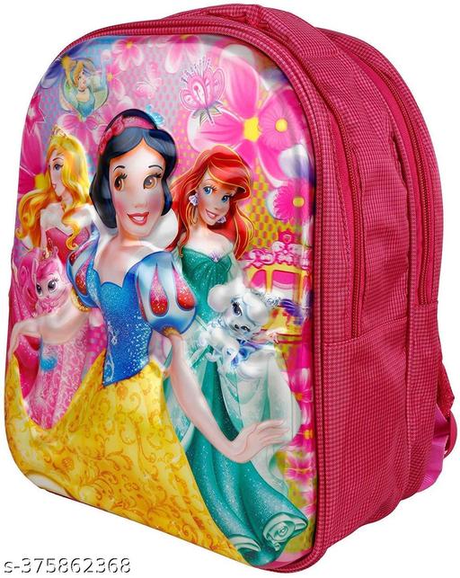 Stylbase Barbie 3d School Bag For Boys And Girls Cartoon Printed Waterproof Backpack Bag Ideal For Small Kids Bag UKG Nursery 1st Class Girls School Bags 5-7 years 15 Inches - WYNAMIX store