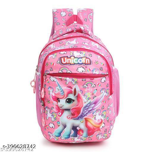 Bags for School Kids/Boys Bag Girls Bag/ Primary School Bag/ Durable Bag/Pink Bag/Bag/Stylish Bag/ Bag for Kids ( 5-7 year kids)  - WYNAMIX store