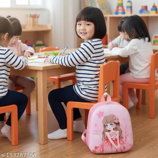 SYGA Kids Backpack – Cute Princess Design, Waterproof School Bag for 2 to 4 Years School Students (Girl Pink)  - WYNAMIX store