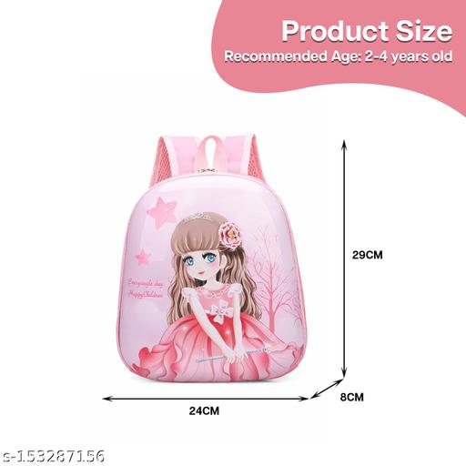 SYGA Kids Backpack – Cute Princess Design, Waterproof School Bag for 2 to 4 Years School Students (Girl Pink)  - WYNAMIX store