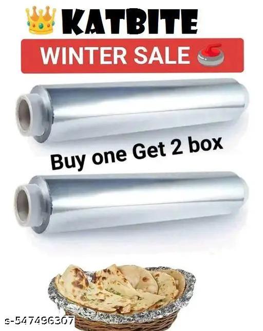 Aluminium Foil 25 meter each pack 2 (50 meters) - WYNAMIX store