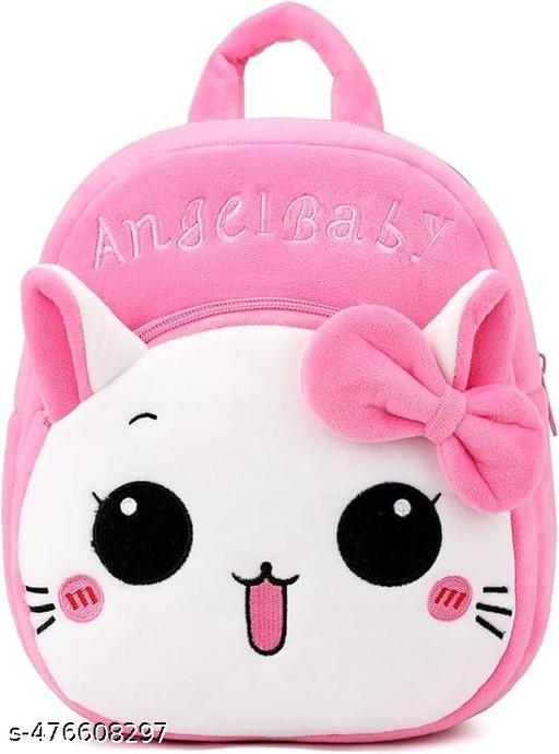 Angel baby Kids School Bag Soft Plush Backpacks Cartoon Baby Boy/Girl (2-5 Years)  - WYNAMIX store