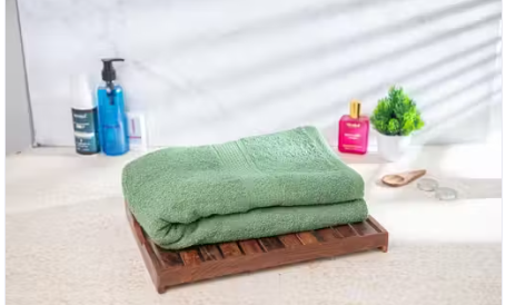 Cotton Towel for Bath Large Size-Super Soft Bathing Towel Quick Dry Super Absorbent-Textured Bath Towel for Men and Women (70 x 140 cm) Firozi - WYNAMIX store