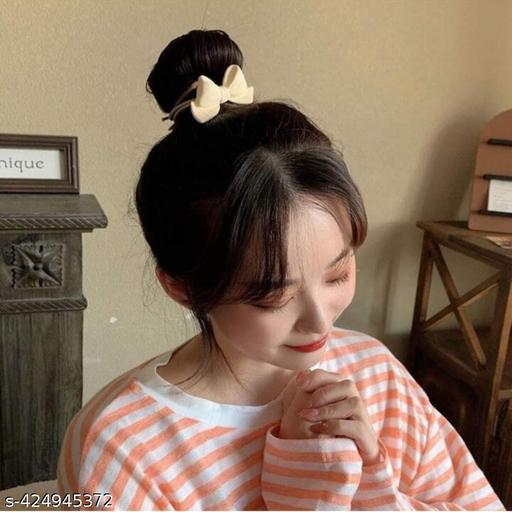 Jo Jo Enterprises Hair rubber multishape solid colour kids hair accessories Brown color - WYNAMIX store