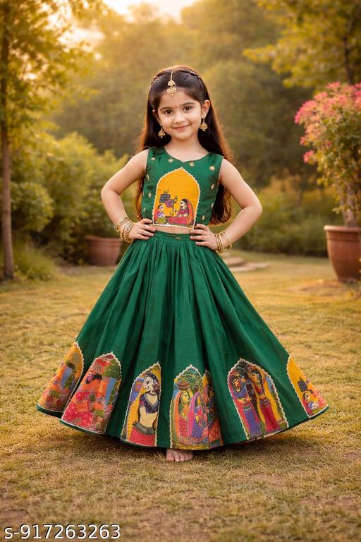 Girls Ready To Wear Lengha Choli | Designer Ready To Wear Lengha Choli For Girls | Girls Bollywood Style Lengha Choli | Girls Festive Wear Lengha Choli  - WYNAMIX store