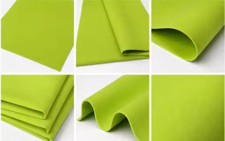 0.8 mm olive bright green foam sheets for flower making, stem and leaves making 100*100 cm - WYNAMIX store