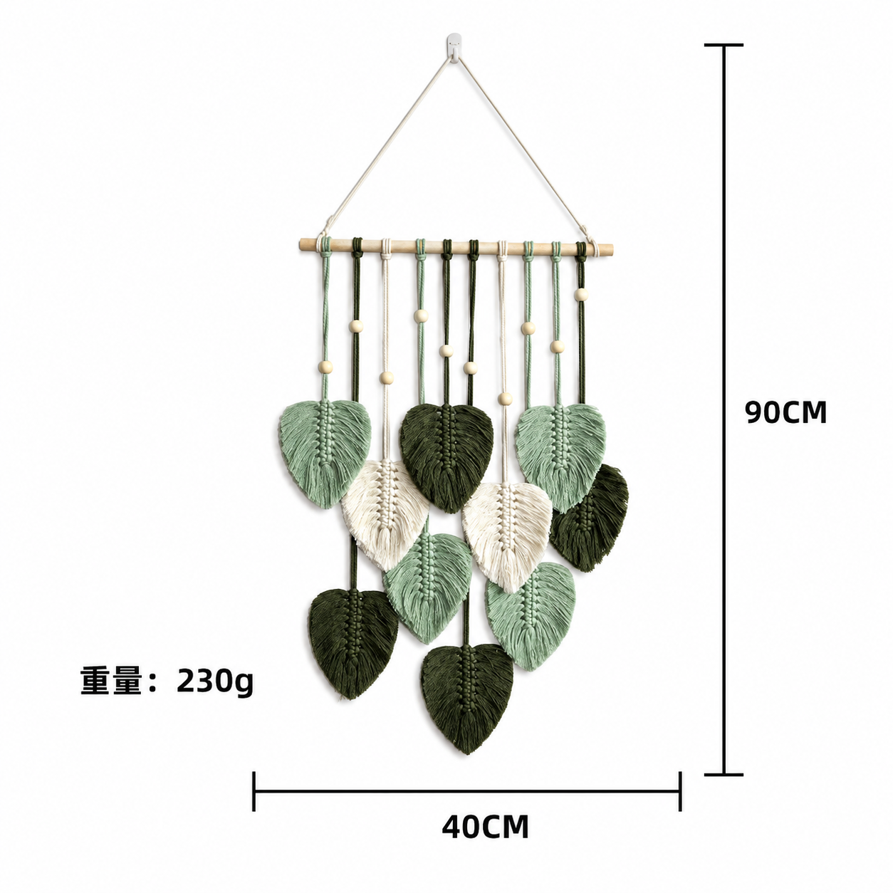 Macrame Wall Hanging Decor For Living Room Bedroom & Gifting | Handmade Wall Art Tapestry - WYNAMIX store