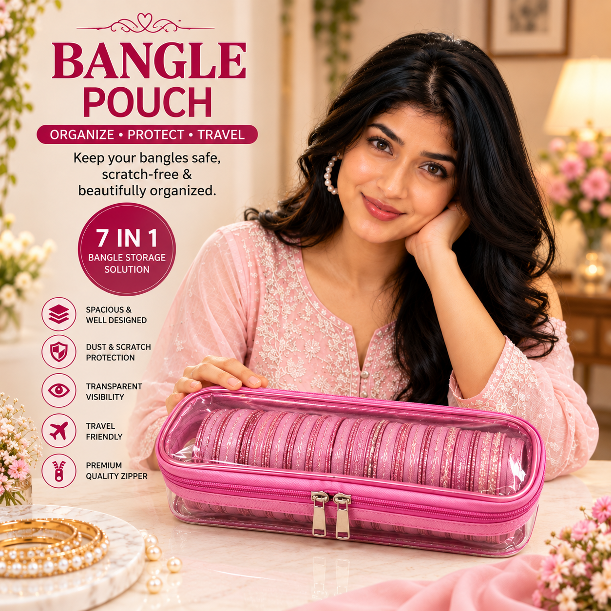 PPL BANGLE 7 GOLA  PREMIUM LETHER MATERIEL - WYNAMIX store