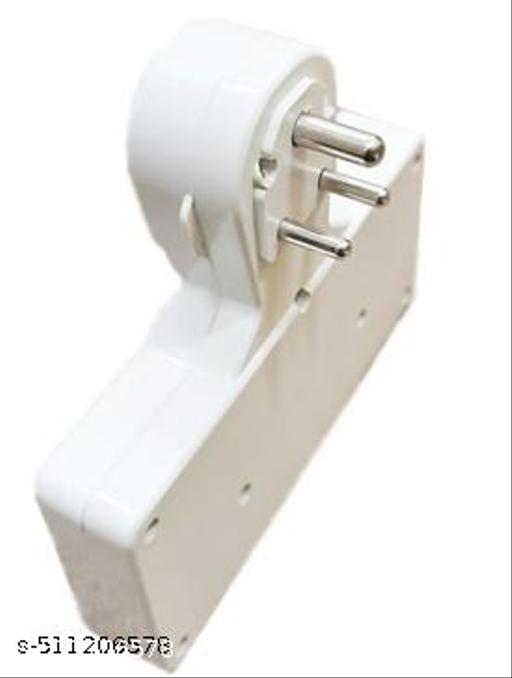 Multiplug 6A With 4 Socket and 3 Switch Extension Board cum Multi Plug (Without Wire) - ZILSHA.Store