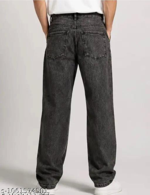 Men jeans dark grey  - ZORA