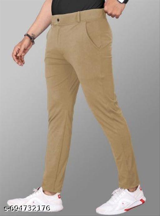 Men Regular fit Formal Stretchable with Expandable Waist daily wear low price skin friendly trouser or formal  pant - ZORA