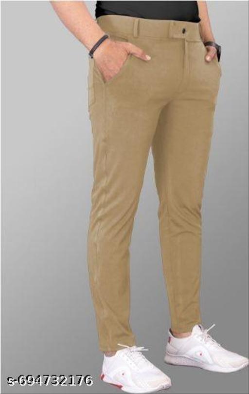 Men Regular fit Formal Stretchable with Expandable Waist daily wear low price skin friendly trouser or formal  pant - ZORA